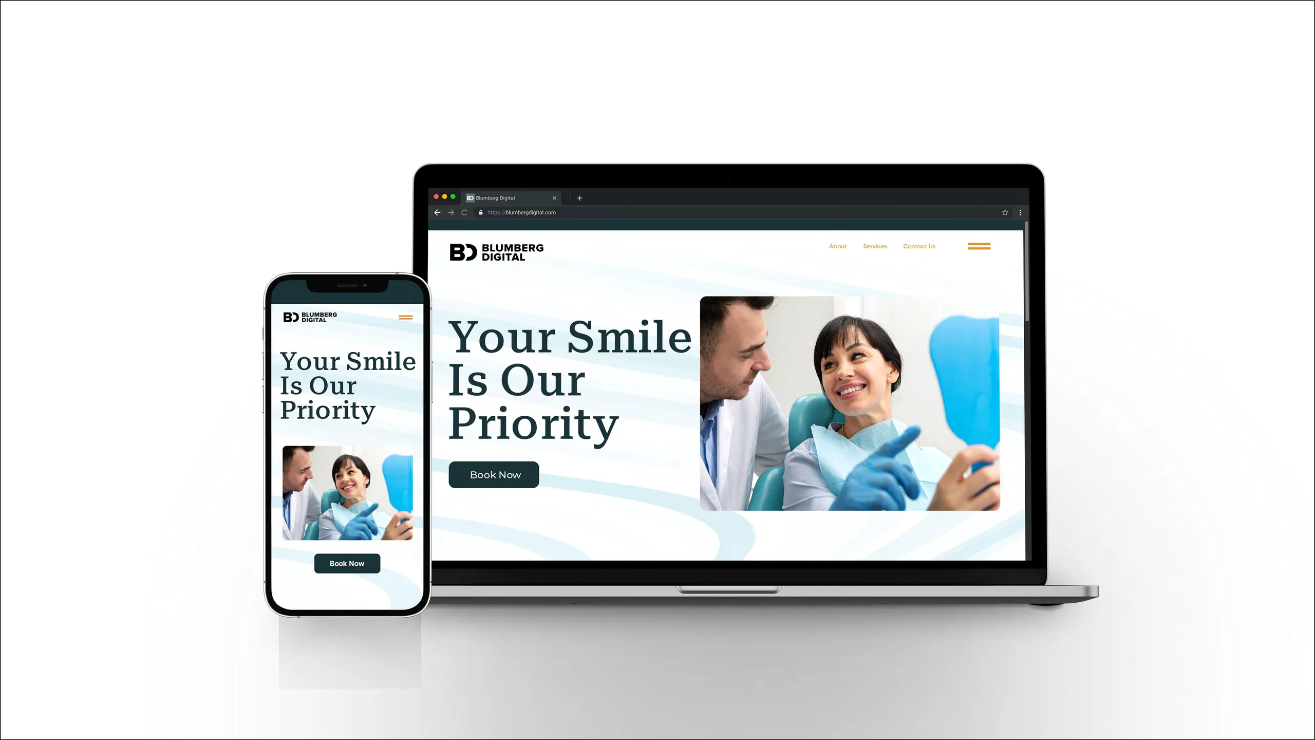 Blumberg Digital brand identity 2